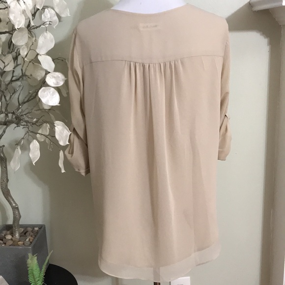 CALVIN KLEIN BROWN BLOUSE - Picture 5 of 5